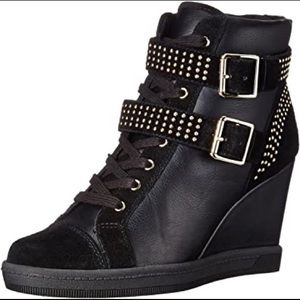 ALDO black verratti strass sneaker